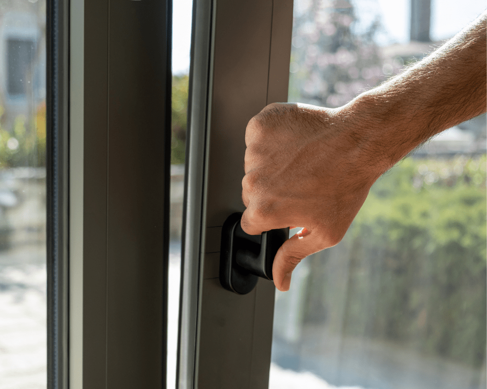 Opening an Aluminium Windows in Norwich